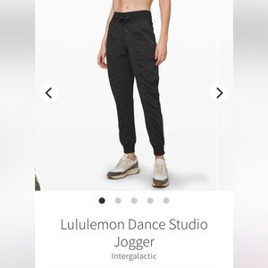 Lululemon Dance Studio Jogger size 8 Black